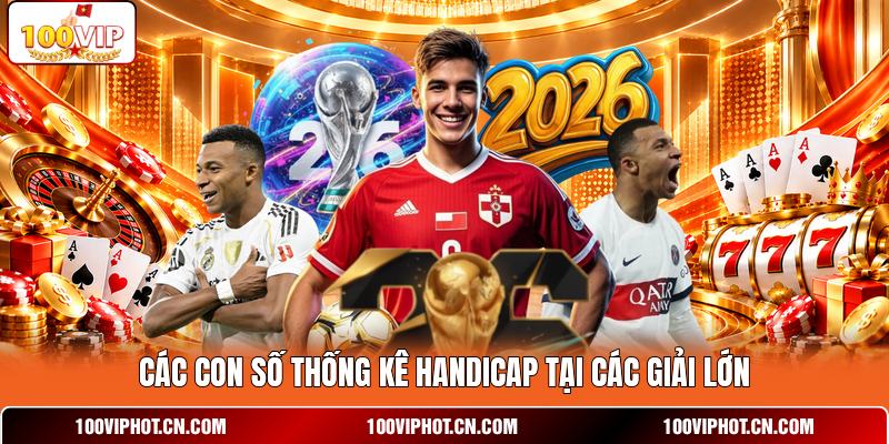 Các con số thống kê Handicap tại các giải lớn